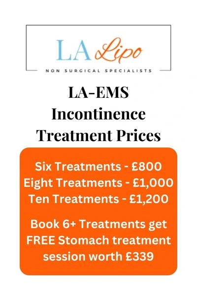 LA-EMS Incontinence Treatment Prices Chesterfield