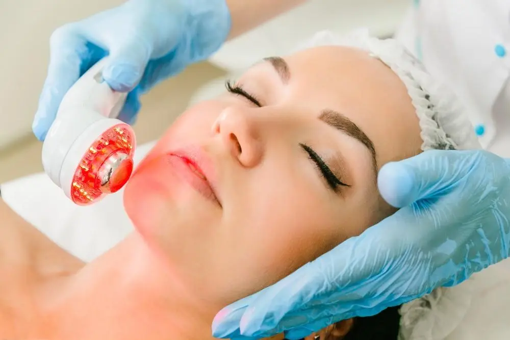 woman having non-surgical Morph8 treatment Chesterfield