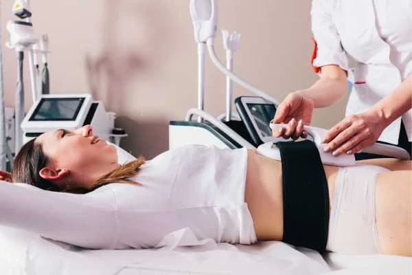 woman having body sculpting to help improve her body image and her mental health Chesterfield